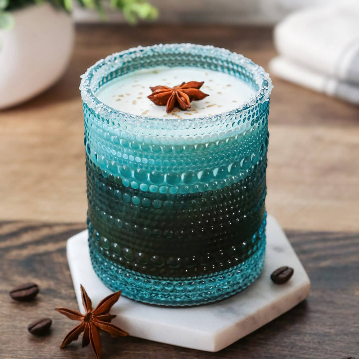 Oceana Textured Beaded Glass 10oz (Set of 6)