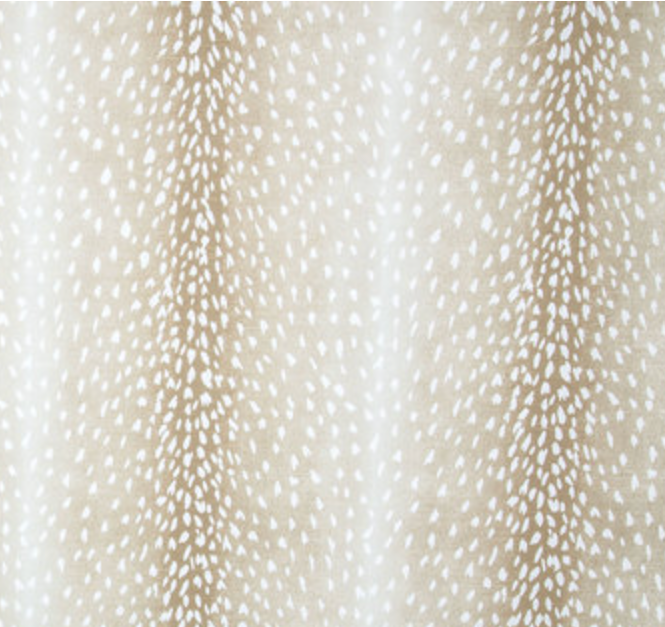 Fawn Antelope Pattern Pillow Cover 20 x 20