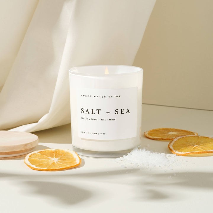 Salt + Sea 11 oz Soy Candle