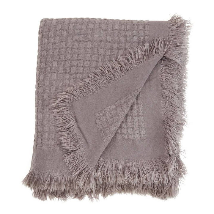 Claud Waffle Weave Throw 50" x 60"