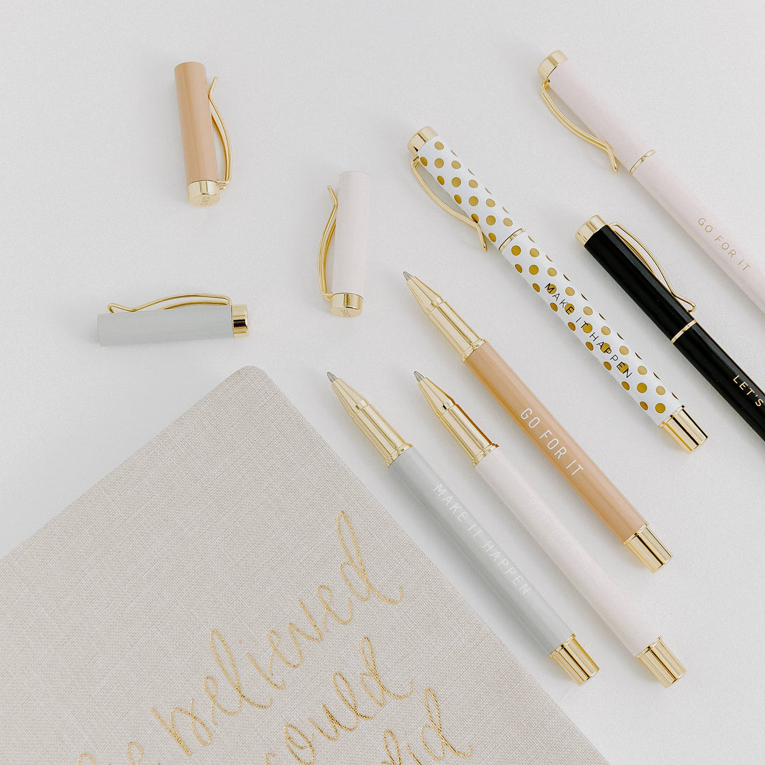 Inspirational Metal Pen Set (Set of 3)
