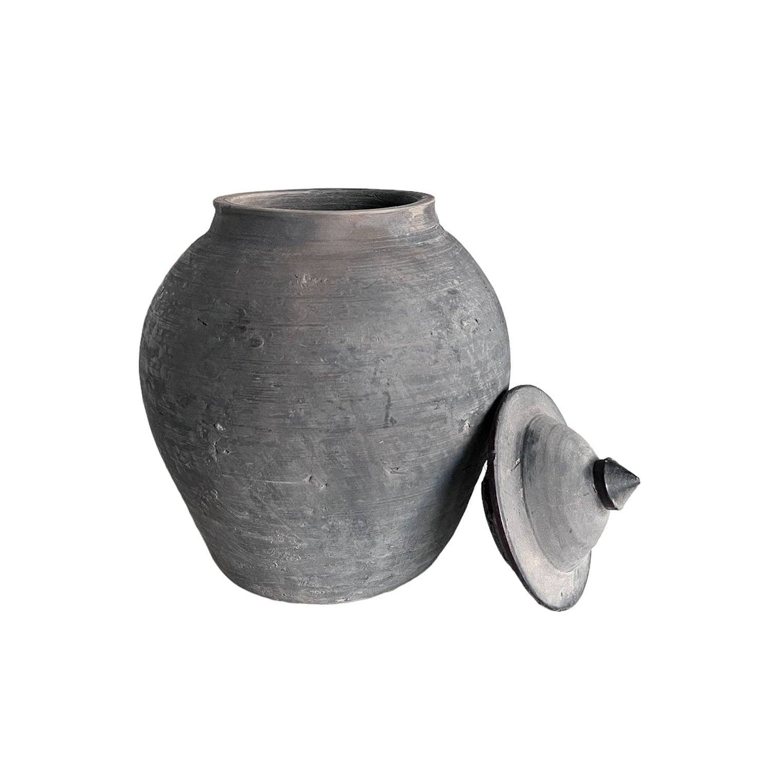 Kalon Lidded Village Jar