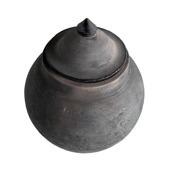 Kalon Lidded Village Jar