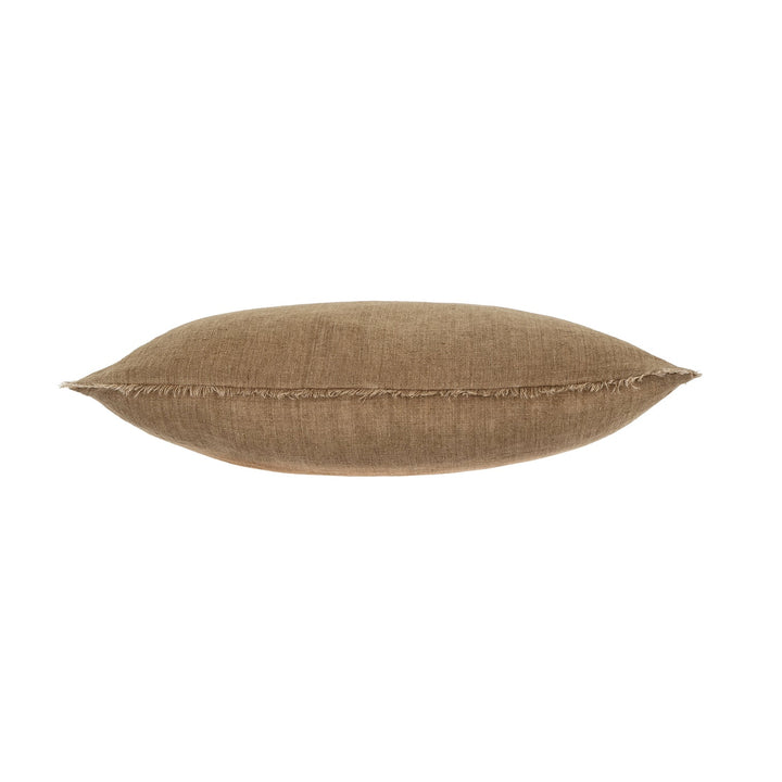 Lina Linen Pillow Hazelnut 20" x 20"