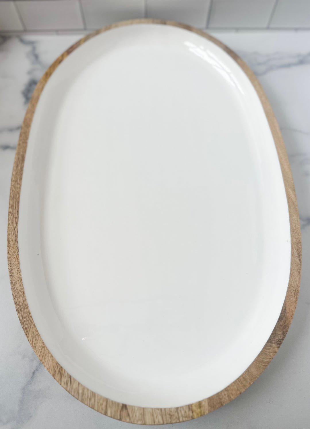 Madras Oval Platter