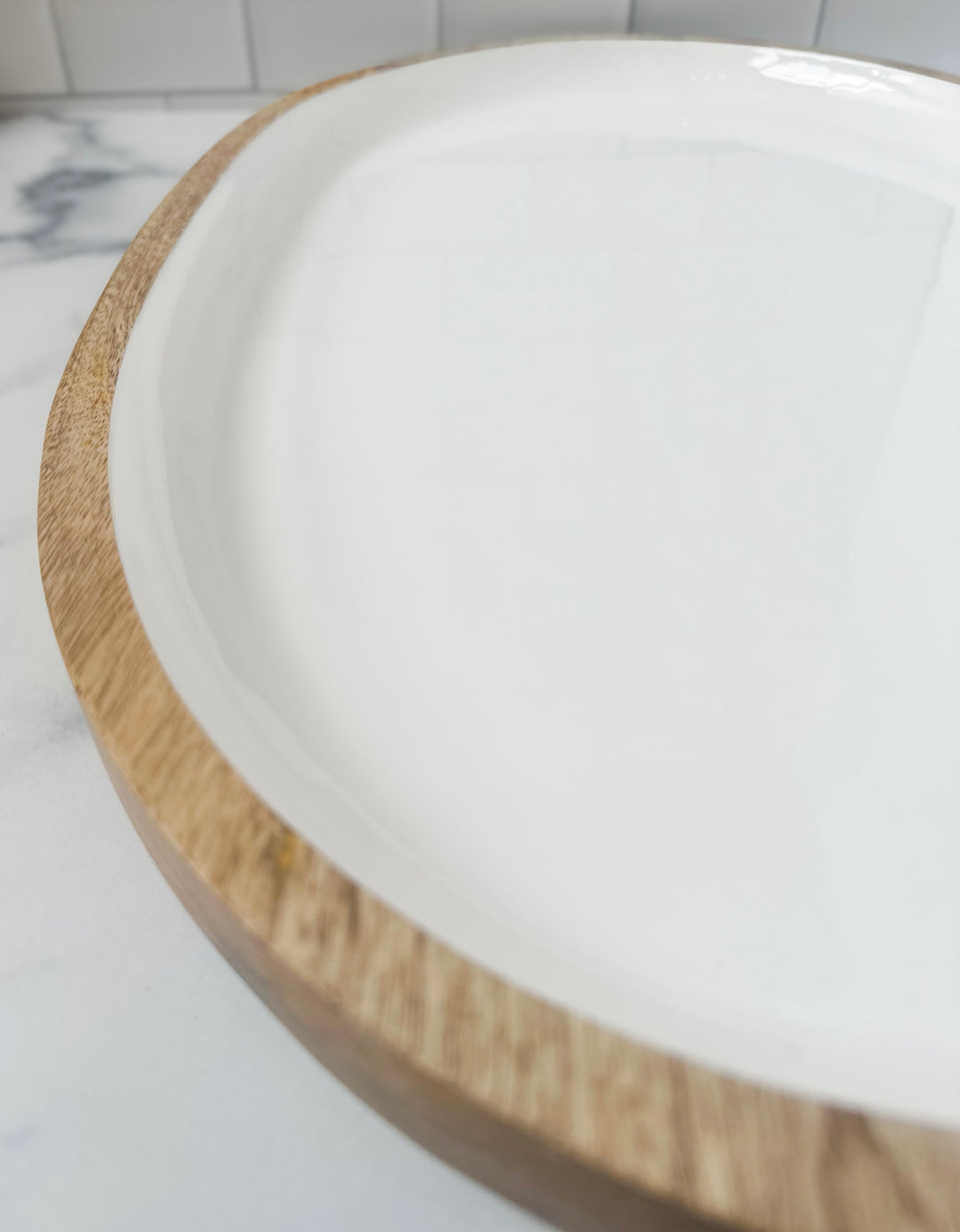 Madras Oval Platter