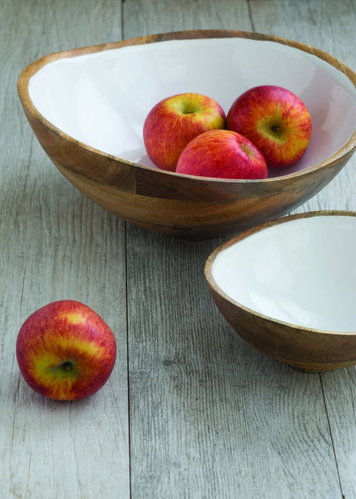 Madras Mango Wood Serving Bowl