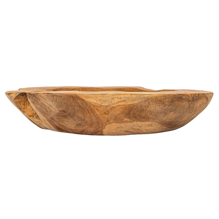 Soren Organic Teakwood Bowl, Medium