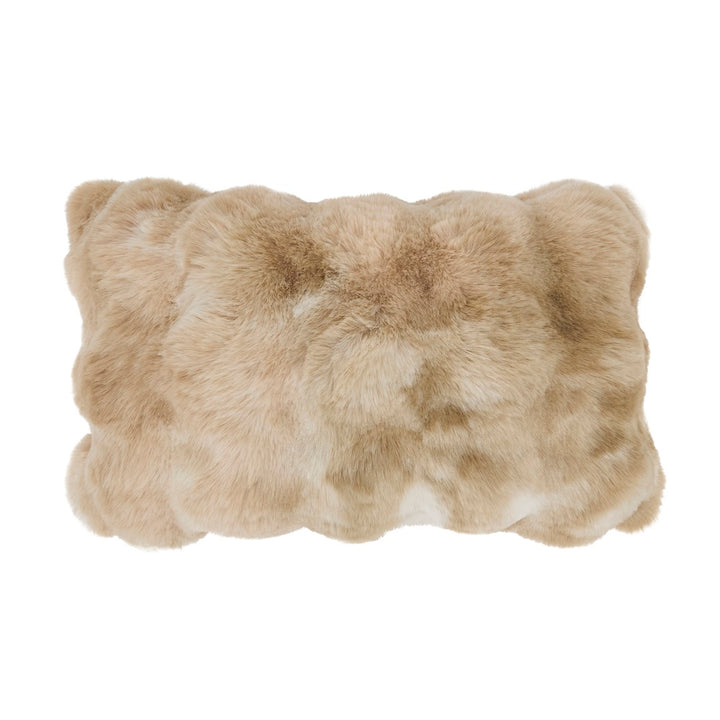 Lolesa Faux Fur Lumbar Pillow 12" x 20"