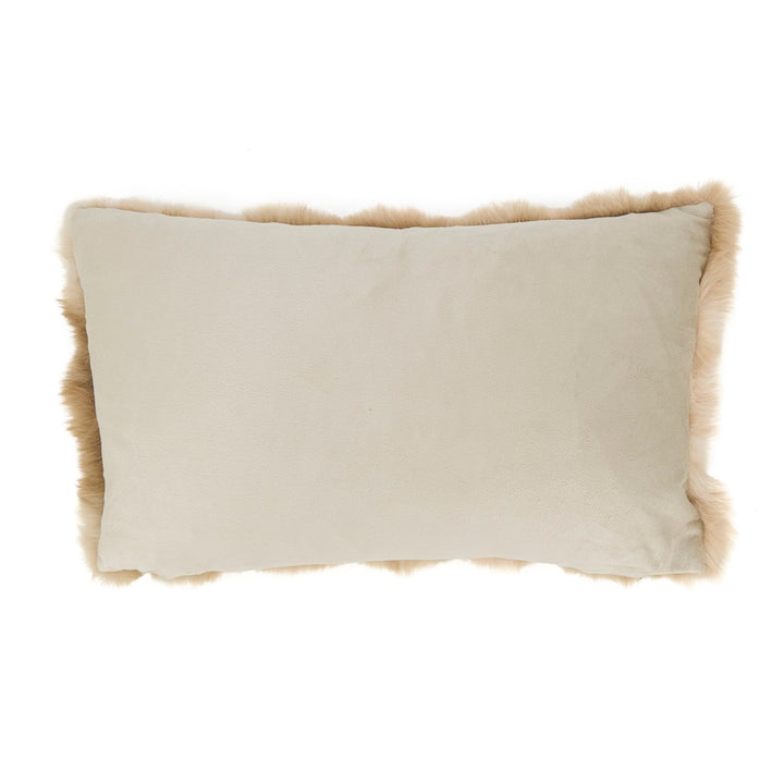 Lolesa Faux Fur Lumbar Pillow 12" x 20"