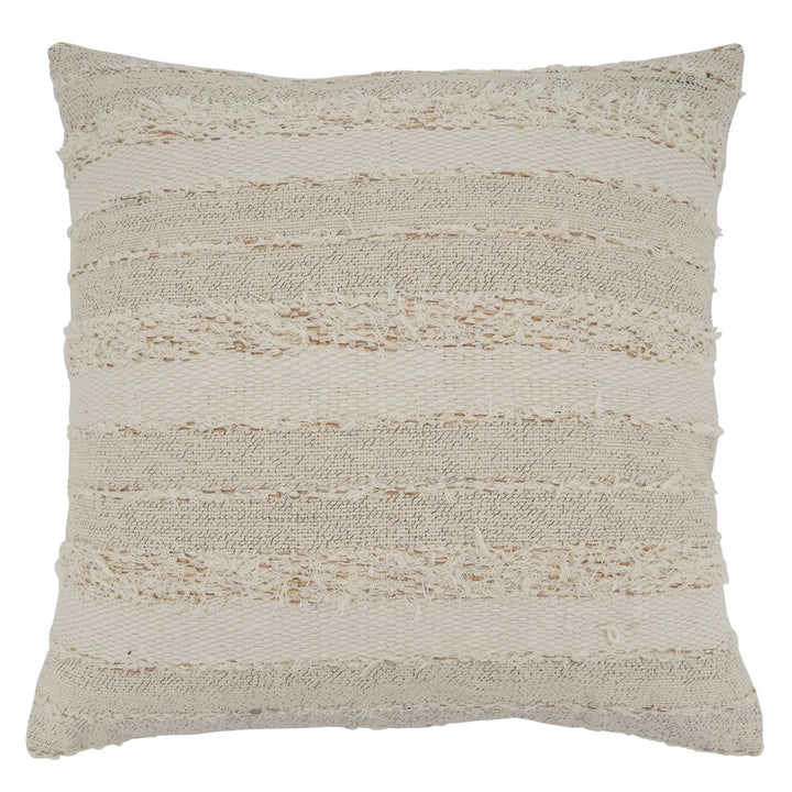 Phoebe Fringe Striped Throw Pillow 22" x 22"