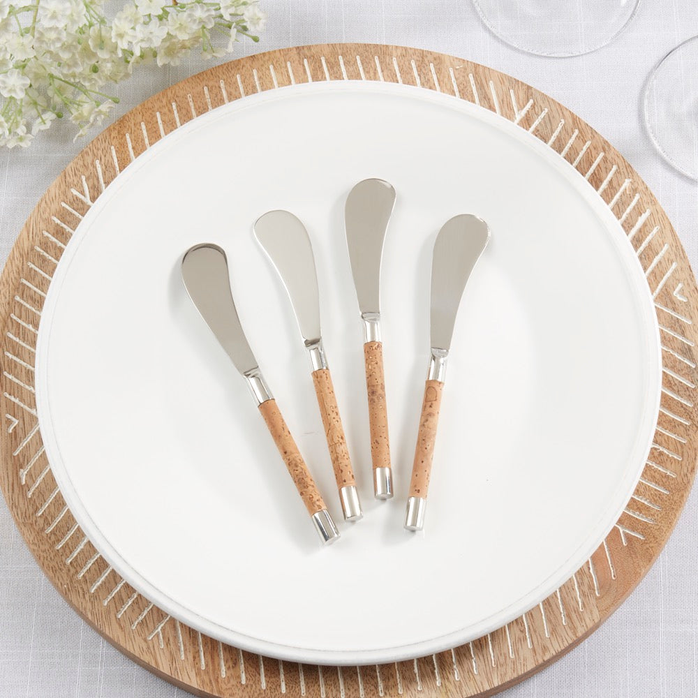 Serenella Cork Spreaders - Set of 4