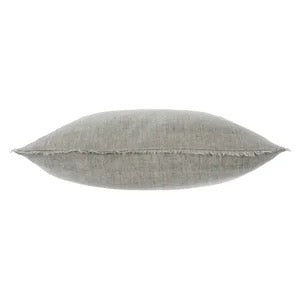 Lina Linen Pillow Light Grey 24" x 24"