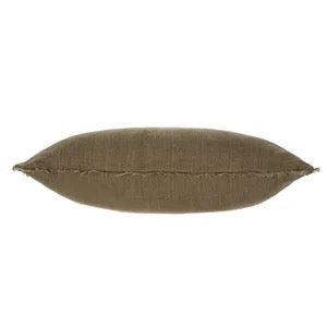 Lina Linen Pillow Fennel 16" x 24"