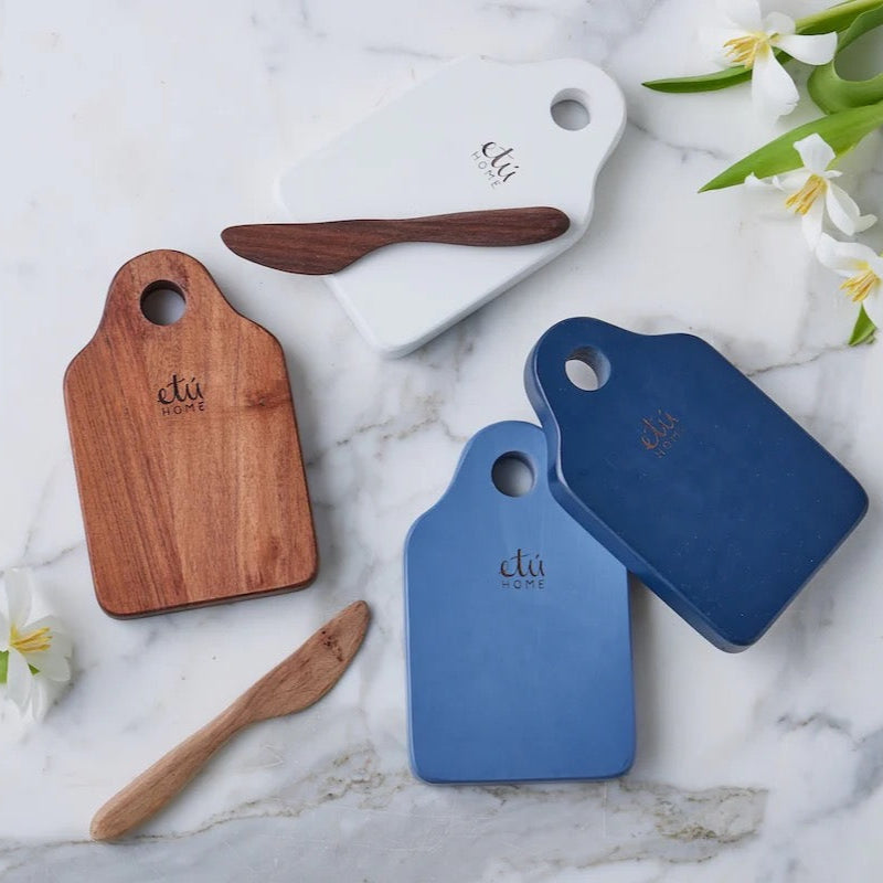 Cadeau Small Dutch Cheese Board, Denim