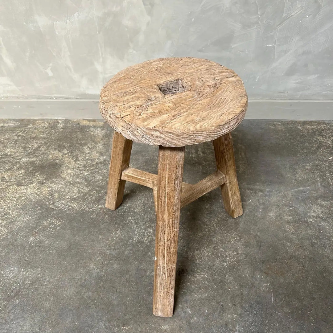 Vinese Vintage Wheel Stool