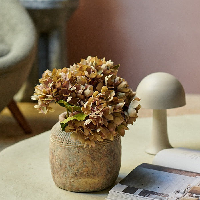 Tamil Rustic Cement Vase, Small