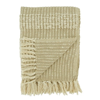 Ayla Woven Stripe Throw 50" x 60"