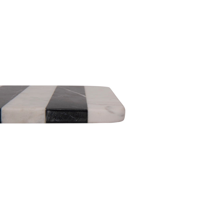 Kayan Striped Marble Board with Leather Tie