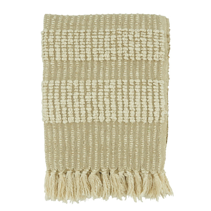 Ayla Woven Stripe Throw 50" x 60"