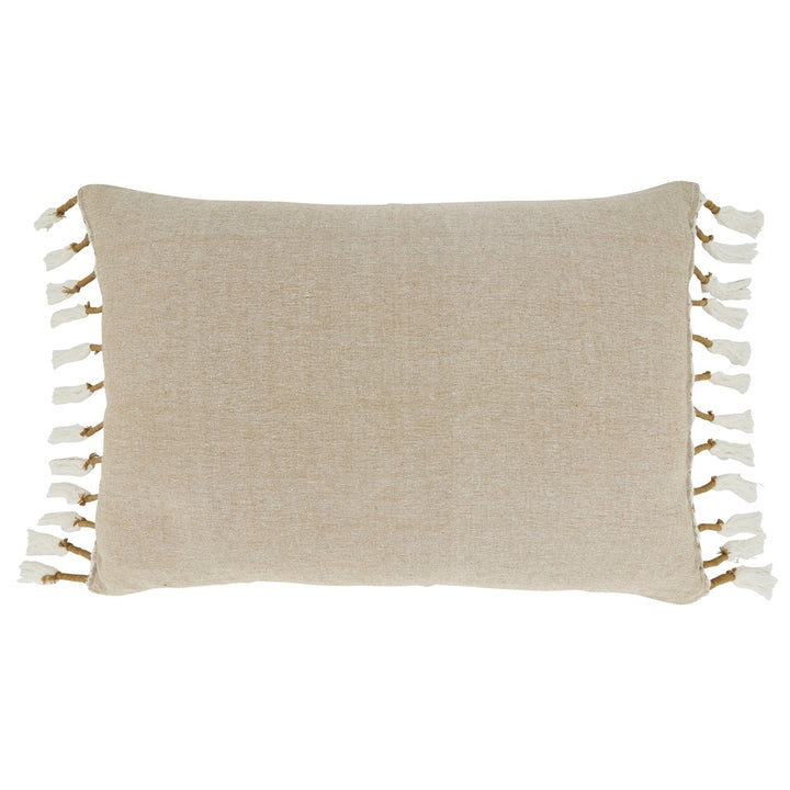 Kasan Tassel Lumbar Pillow 16" x 23"