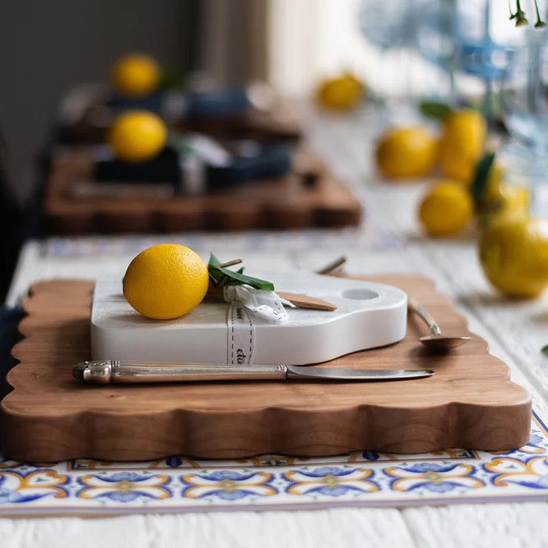 Cadeau Small Dutch Cheese Board, White