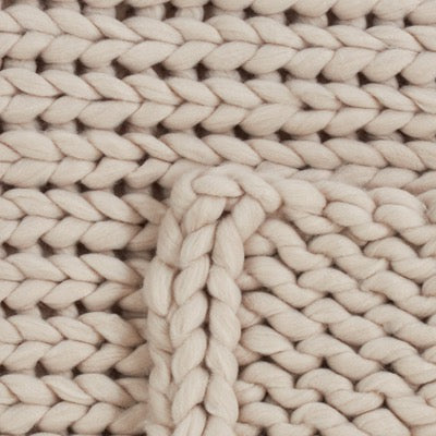 Tyra Chunky Knit Throw 50" x 60"