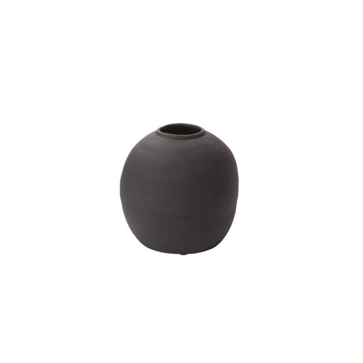 Black Concrete Konos Vase, 2 Sizes