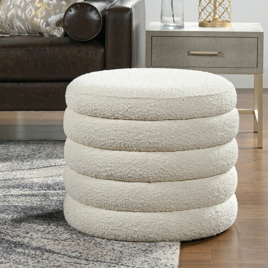 Halo Storage Ottoman 19"