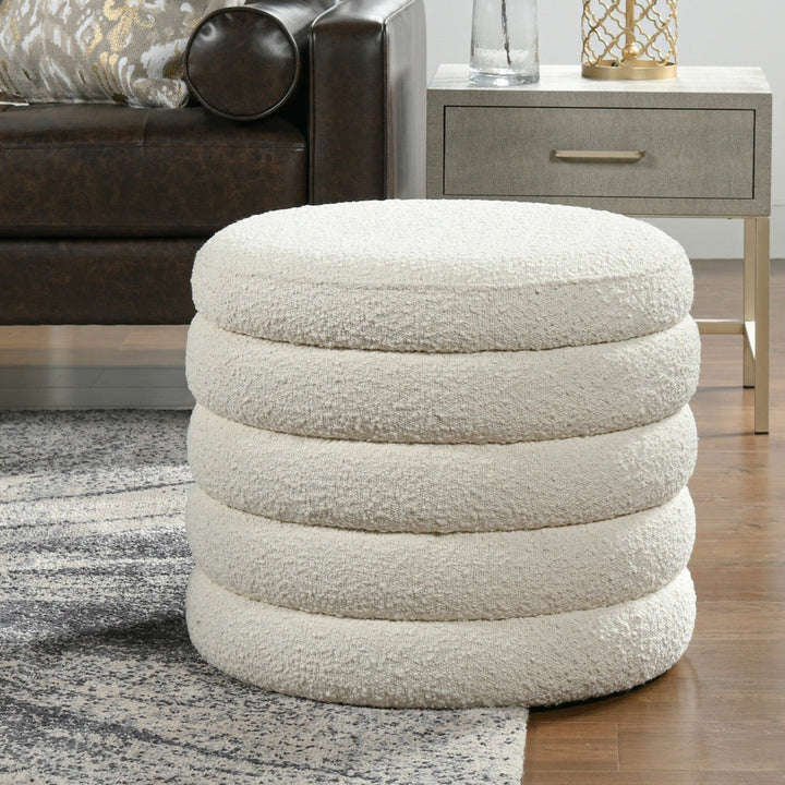 Halo Storage Ottoman 19"