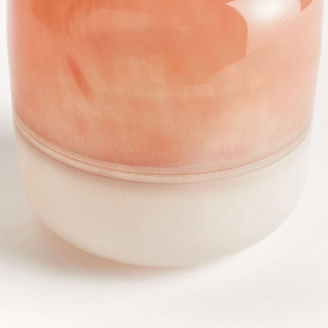 Melora Vase, Small and Large - Melon Ombre