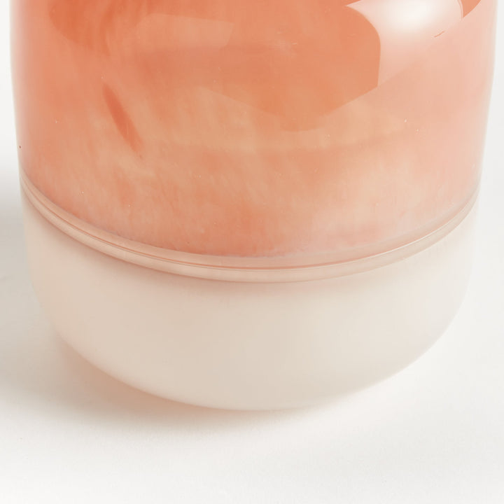 Melora Vase, Small and Large - Melon Ombre