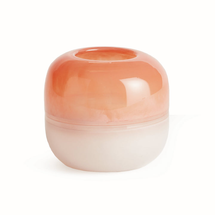 Melora Vase, Small and Large - Melon Ombre