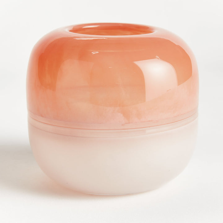 Melora Vase, Small and Large - Melon Ombre