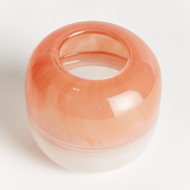 Melora Vase, Small and Large - Melon Ombre