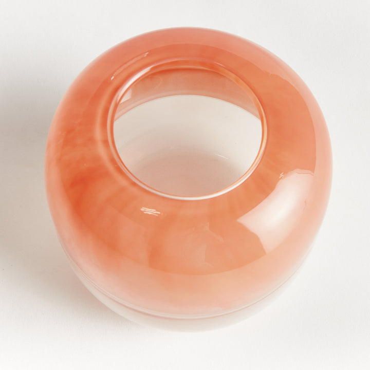 Melora Vase, Small and Large - Melon Ombre