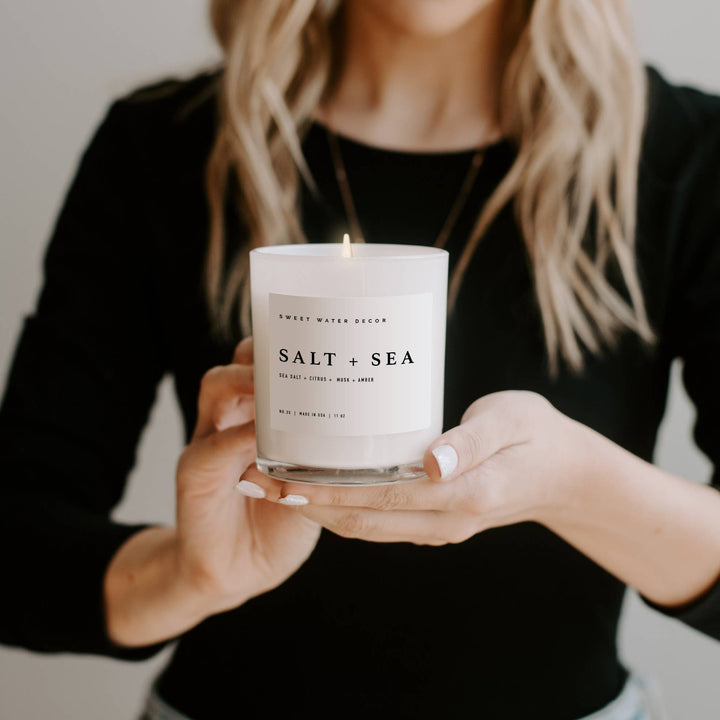 Salt + Sea 11 oz Soy Candle