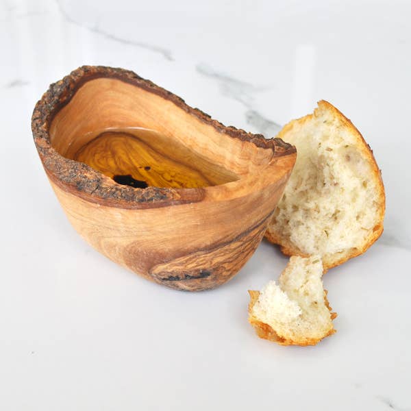 Nara Olive Wood Dipping Bowl