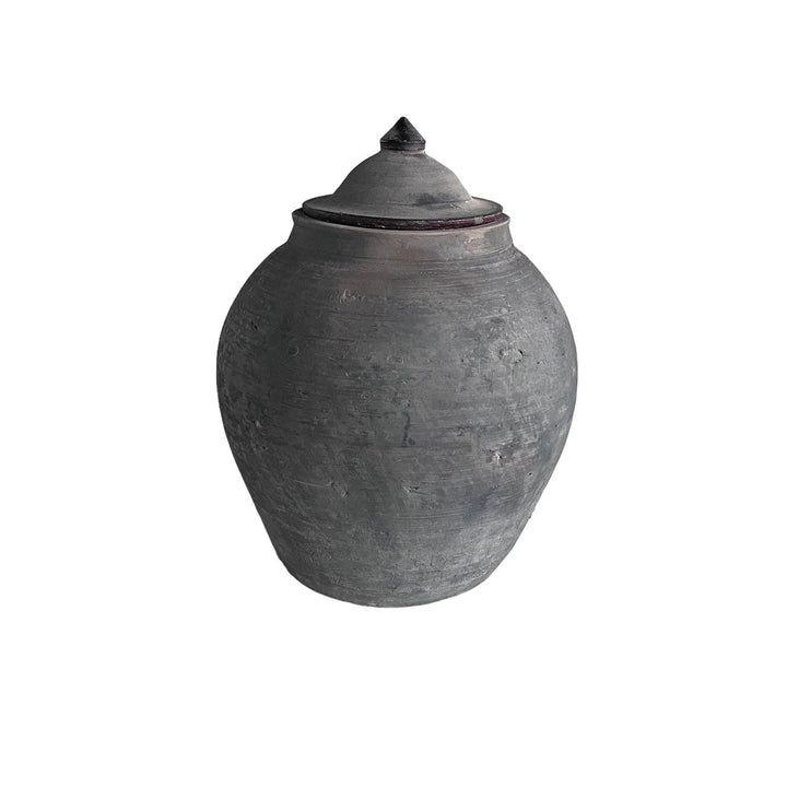 Kalon Lidded Village Jar